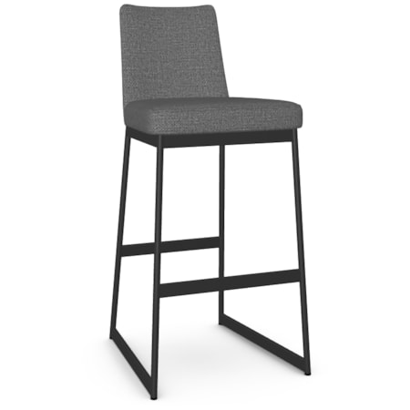 Upholstered Bar Height Dining Stool