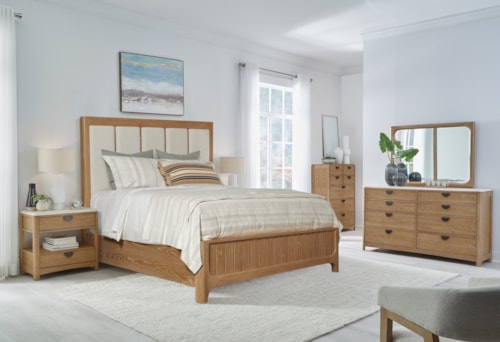 Transitional 6-Piece King Bedroom Set