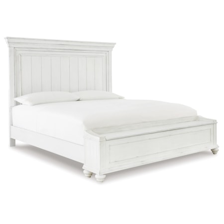 Queen Panel Bed Bench