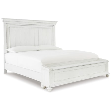 Queen Panel Bed Bench