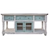 VFM Signature Aruba Relaxed Vintage 70" TV Stand with 4 Drawers and 2 Doors