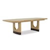 Magnussen Home Tristan Dining Trestle Dining Table