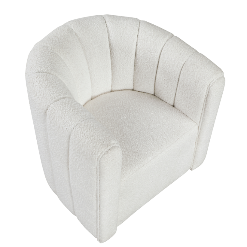 Homelegance Hasley Swivel Chair with Ottoman