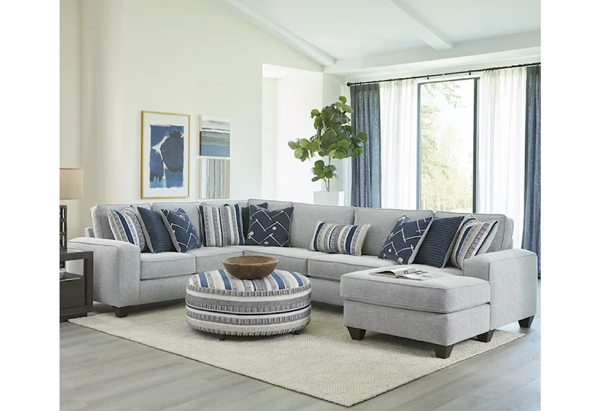 462 3-Piece Sectional Sofa by Albany at Furniture and More