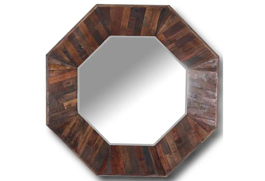 Crossings The Underground Wall Mirror by Paramount Furniture at Reeds Furniture