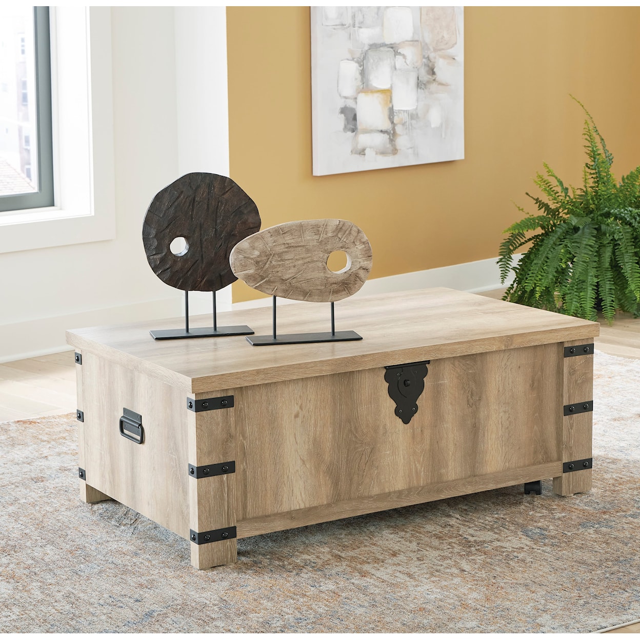 Ashley Signature Design Calaboro Lift-Top Coffee Table