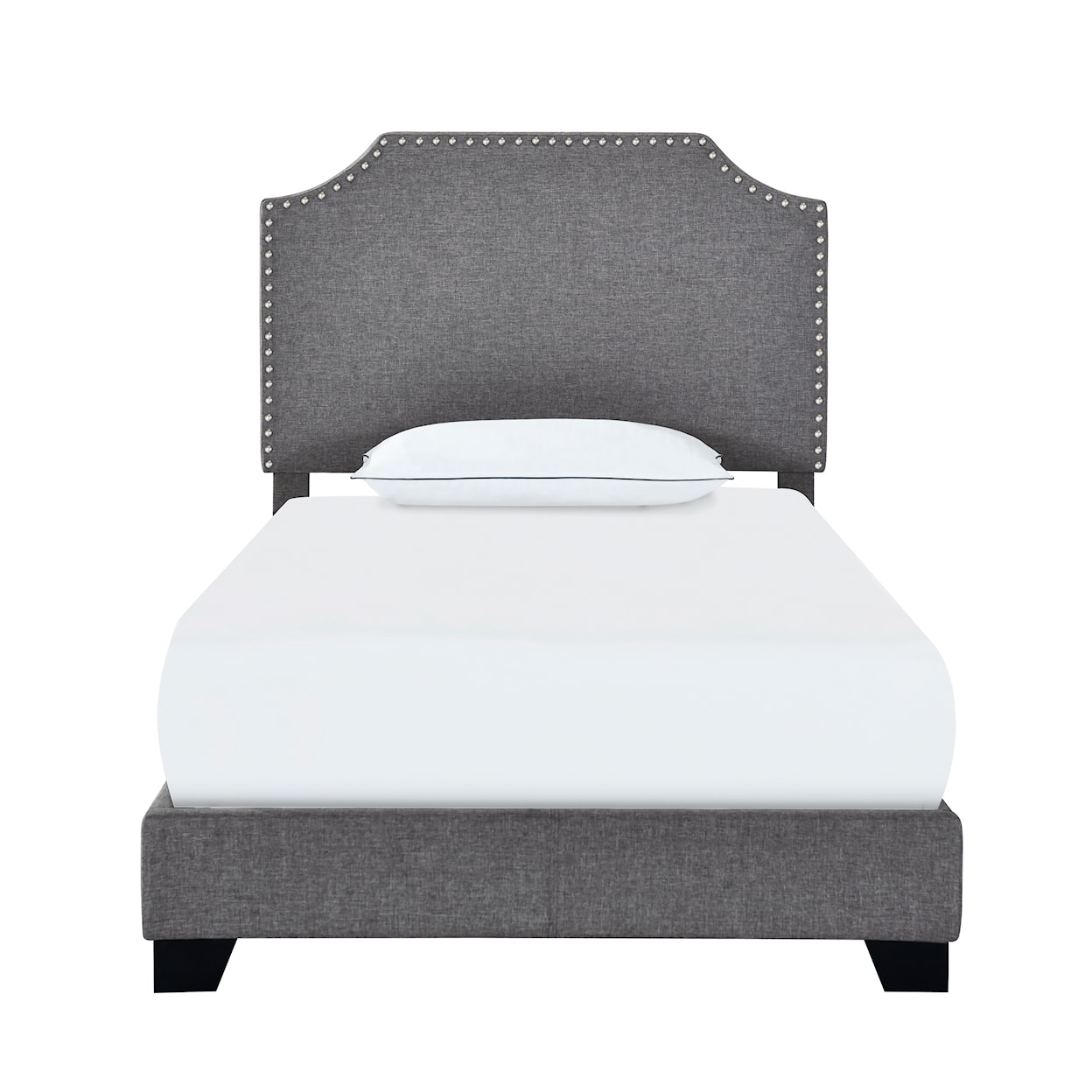 Accentrics Home Fashion Beds Twin Upholstered Bed