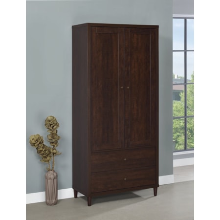 RUSTIC TOBACCO ACCENT CABINET |