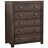 Progressive Furniture Bluff 5-Drawer Bedroom Chest