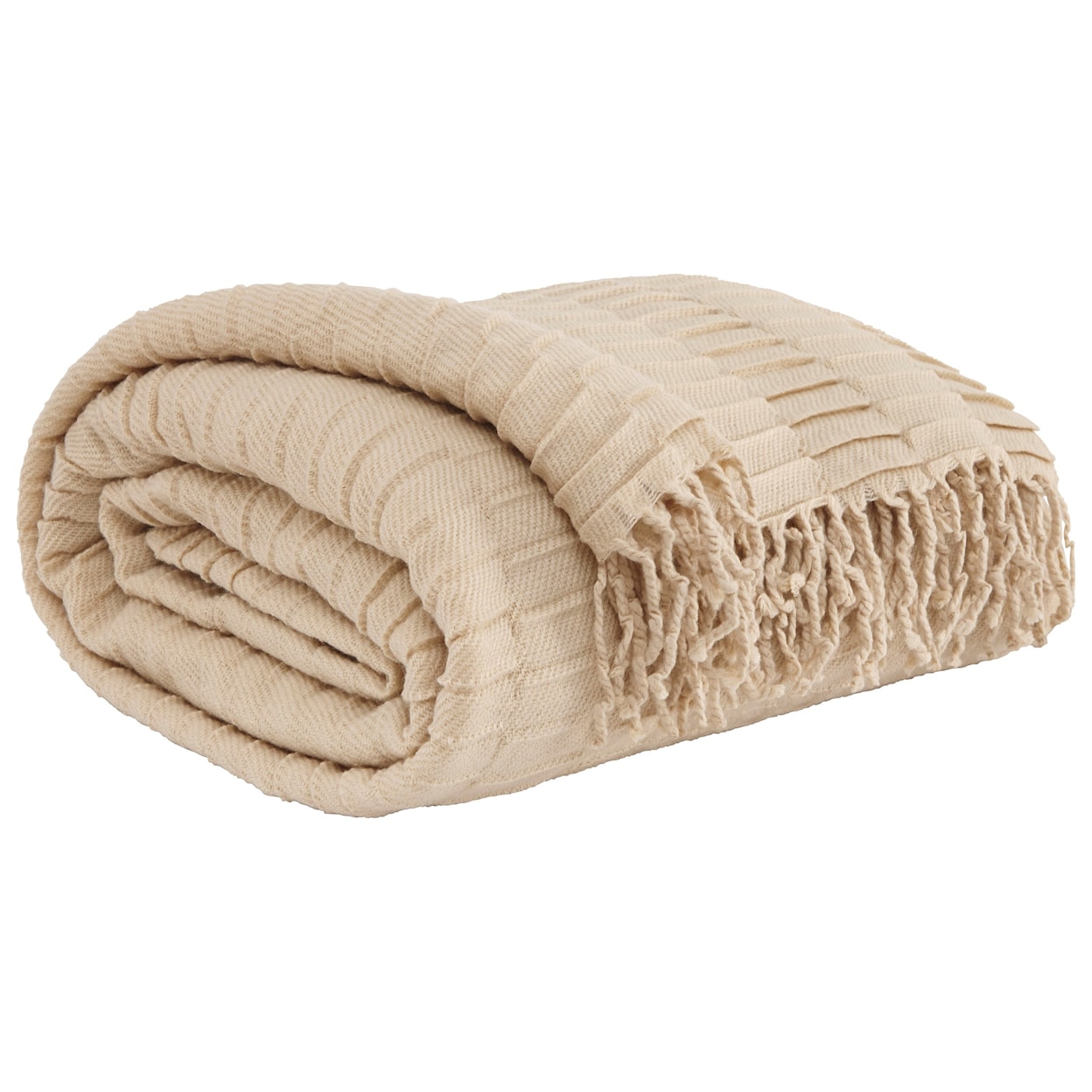 Ashley Furniture Signature Design Throws Mendez - Sand Throw