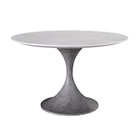 Contemporary Outdoor 48" Dining Table