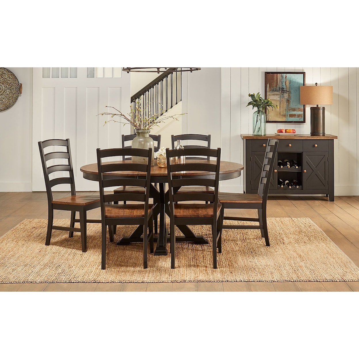 A-A Spencer Oval Dining Table