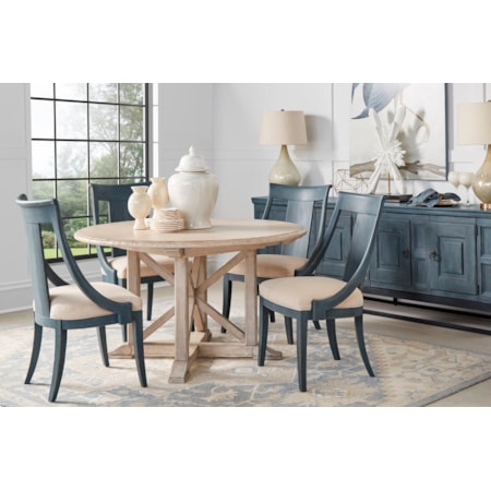 6-Piece Round Dining Set