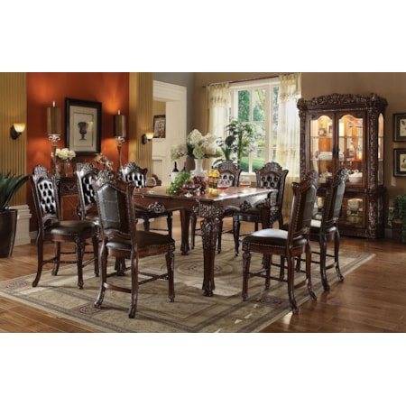 10-Piece Counter-Height Dining Set