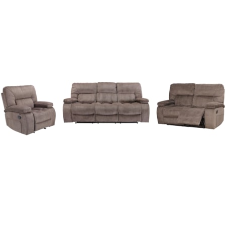 3-Piece Reclining Living Set