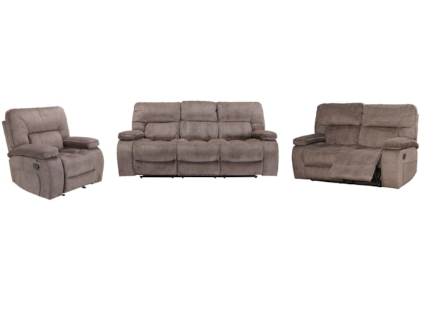 3-Piece Reclining Living Set