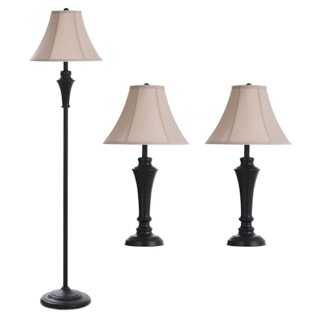 Set of 3 Lamp Set