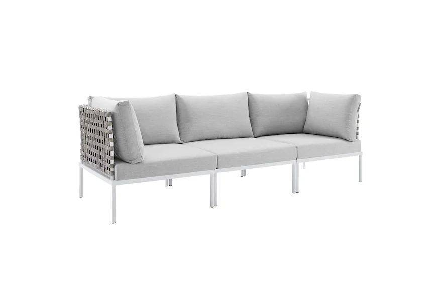 Harmony Outdoor Aluminum Sofa by Modway at Value City Furniture
