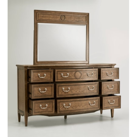 Dresser and Mirror