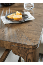 Hooker Furniture Chapman Casual Rectangular Dining Table with Removable Leaf