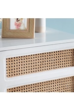 Crestview Collection Biscayne Coastal 3-Drawer Chest