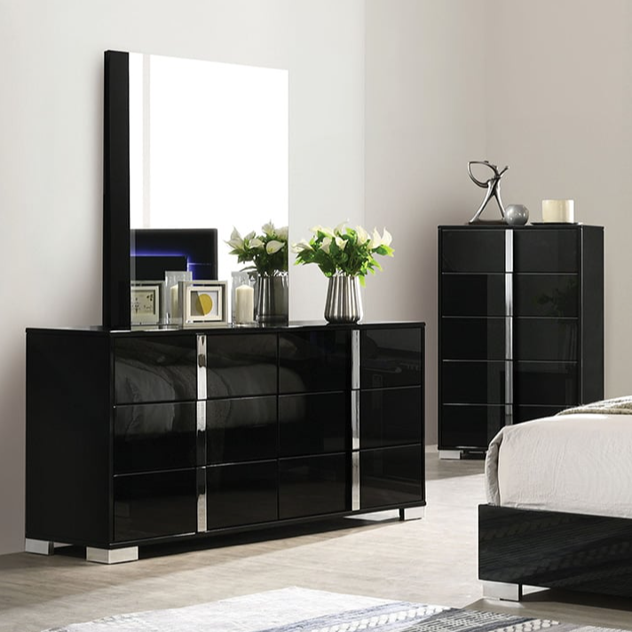 Furniture of America Sinistra 5-Piece Queen Bedroom Set