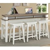 Parker House Americana Modern Everywhere Console with 3 Stools
