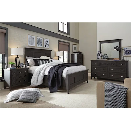 Traditional 6 Piece Queen Bedroom