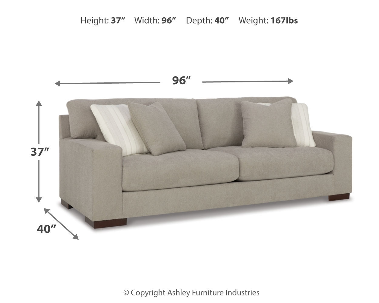 Signature Design by Ashley Maggie Living Room Set