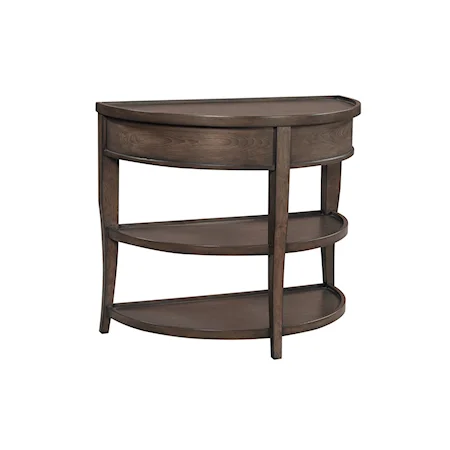 Curved End Table