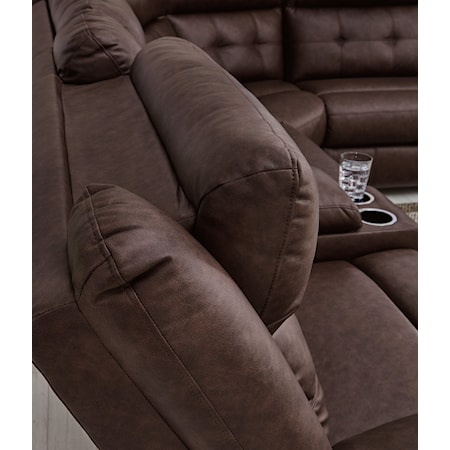 6-Piece Power Reclining Sectional