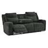Signature Design by Ashley Furniture Martinglenn Reclining Sofa with Drop Down Table