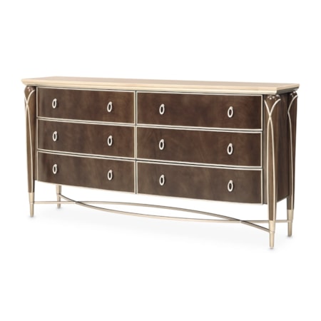 Villa Cherie Dresser - Hazelnut