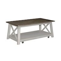 Cottage Rectangular Cocktail Table