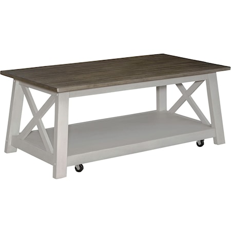 Cottage Rectangular Cocktail Table