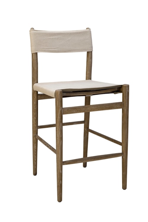Linen Prescott Counter Stool