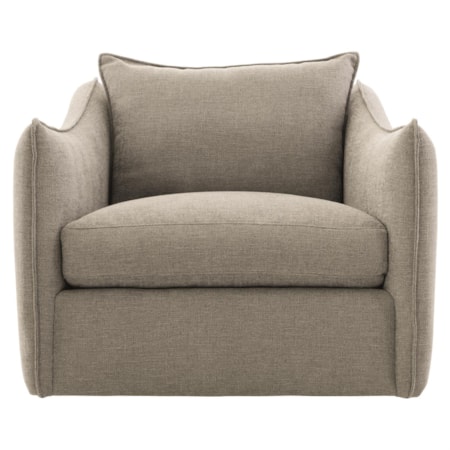 Joli Fabric Swivel Chair