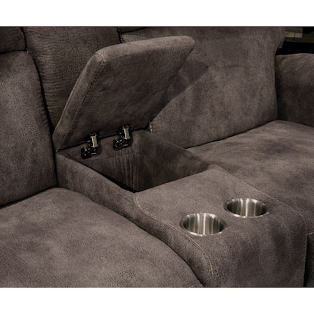 Pwr Headrest Pwr Lay Flat Console Loveseat