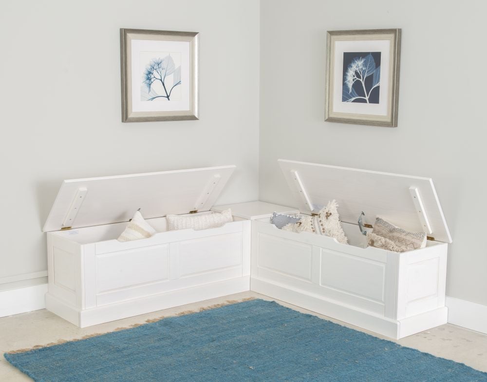 Backless Corner Nook Bench