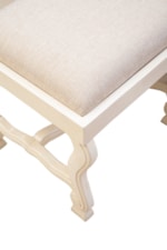 Furniture Classics  Cream Romeo Bench