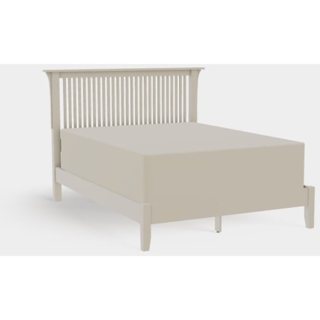 American Craftsman Queen Spindle Bed with Low Rails