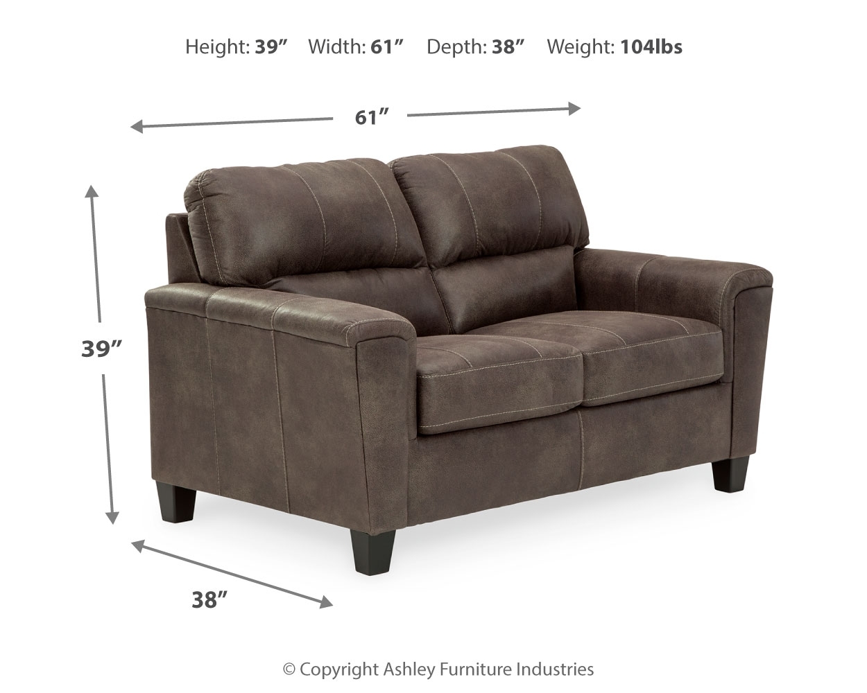 Signature Design by Ashley Navi Loveseat