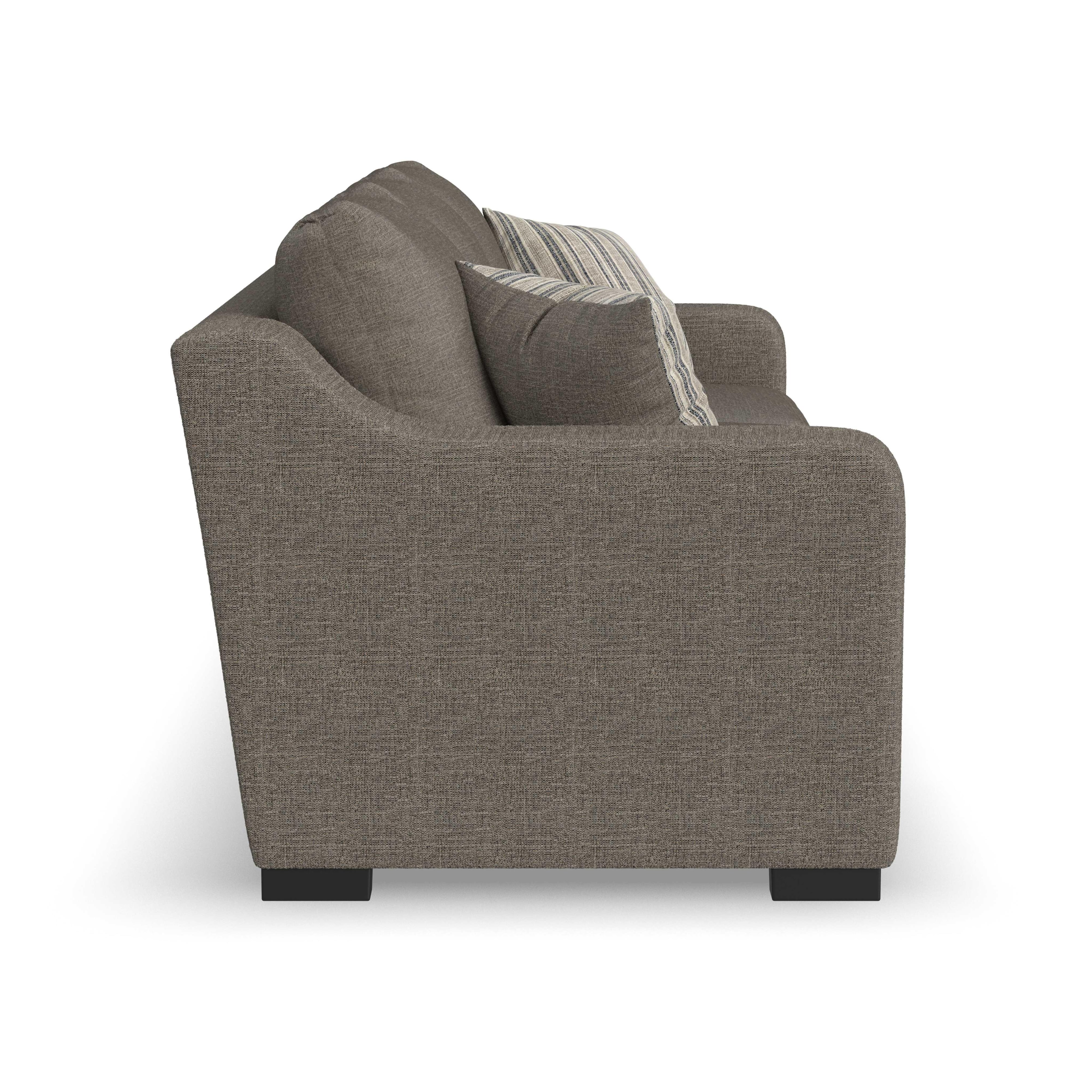 Flexsteel Charisma Cypress V700231 18801 Casual Sofa with Sloped
