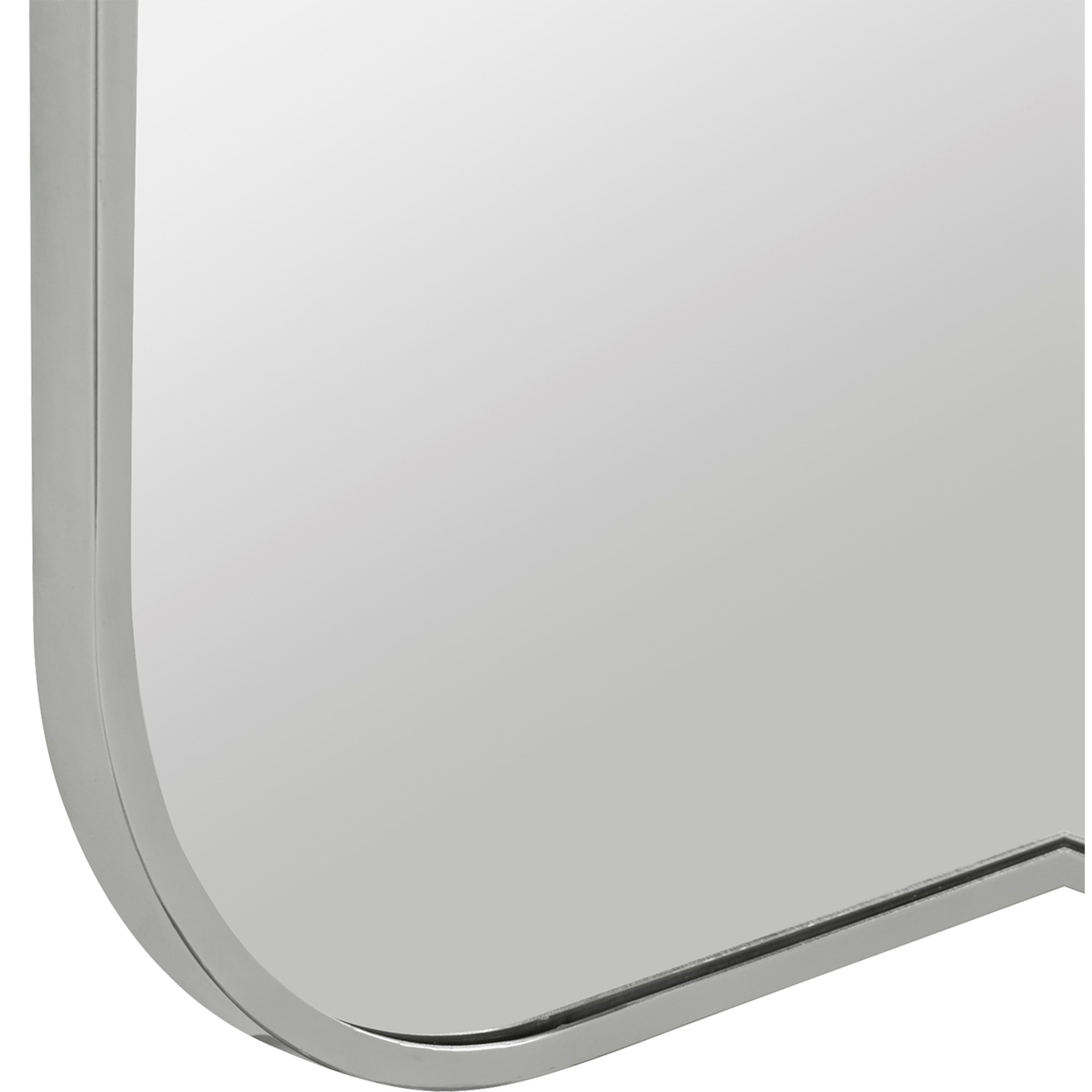 Uttermost Mirrors - Oval Taft Polished Nickel Mirror