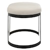 Uttermost Infinity Infinity Black Accent Stool