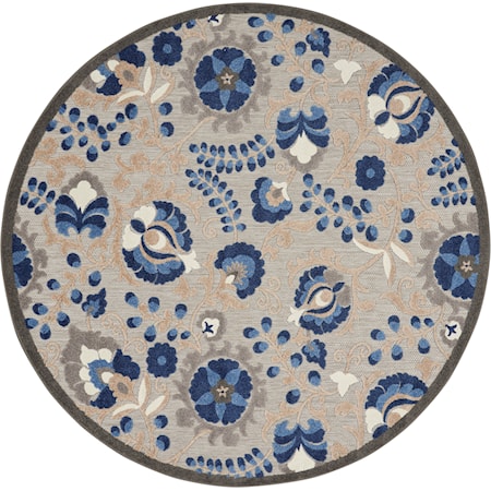 5'3" Round  Rug