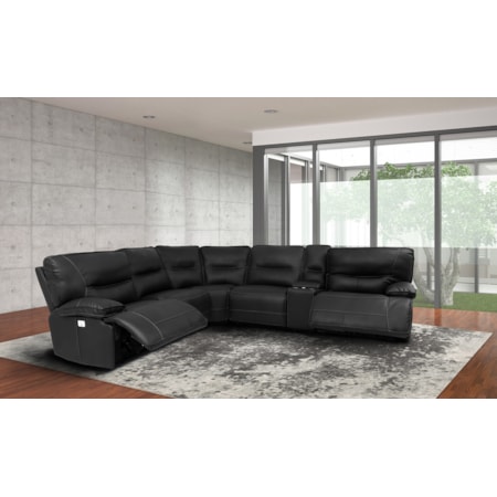 6-Piece Power Reclining Sectional Sofa