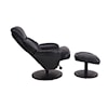 Progressive Furniture M135 Norway Recliner and Ottoman