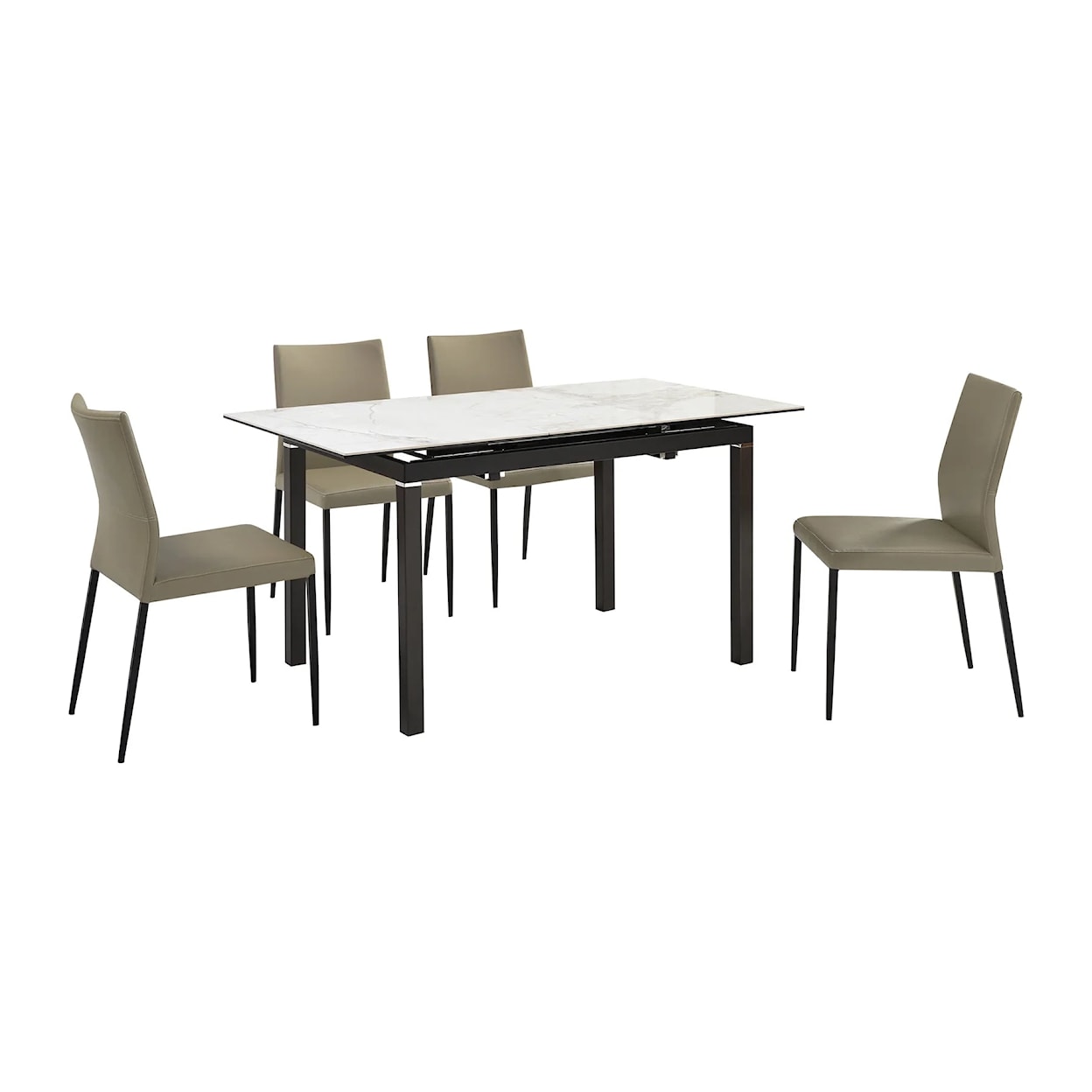 Armen Living Giana / Kash Dining Set