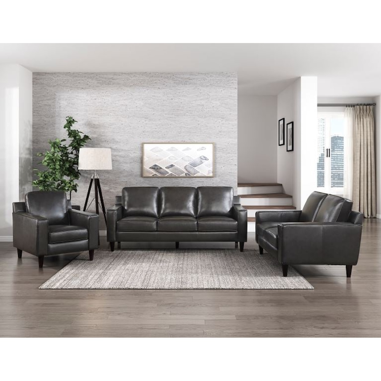 Homelegance Aldrich 3-Piece Living Room Set